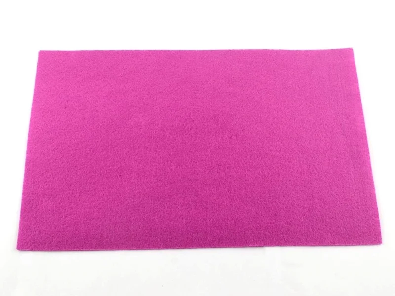 Lot de 40 plaques de feutrine multicolores - 30 x 20 cm