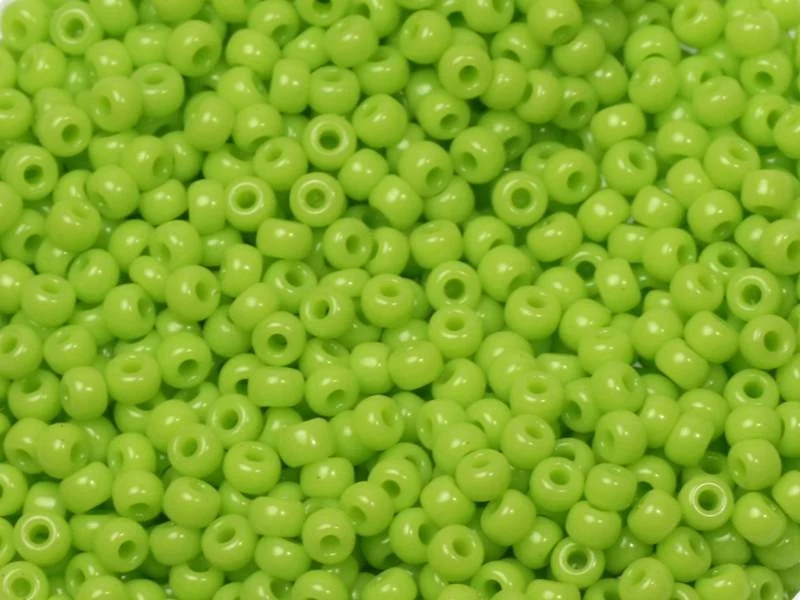 Rocailles Miyuki 11/0 - vert anis opaque 416